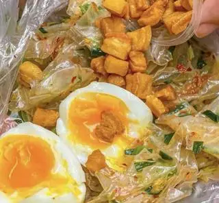Hình ảnh DẺO TRỘN Mỡ Hành Tóp Mỡ 2 Trứng Cút