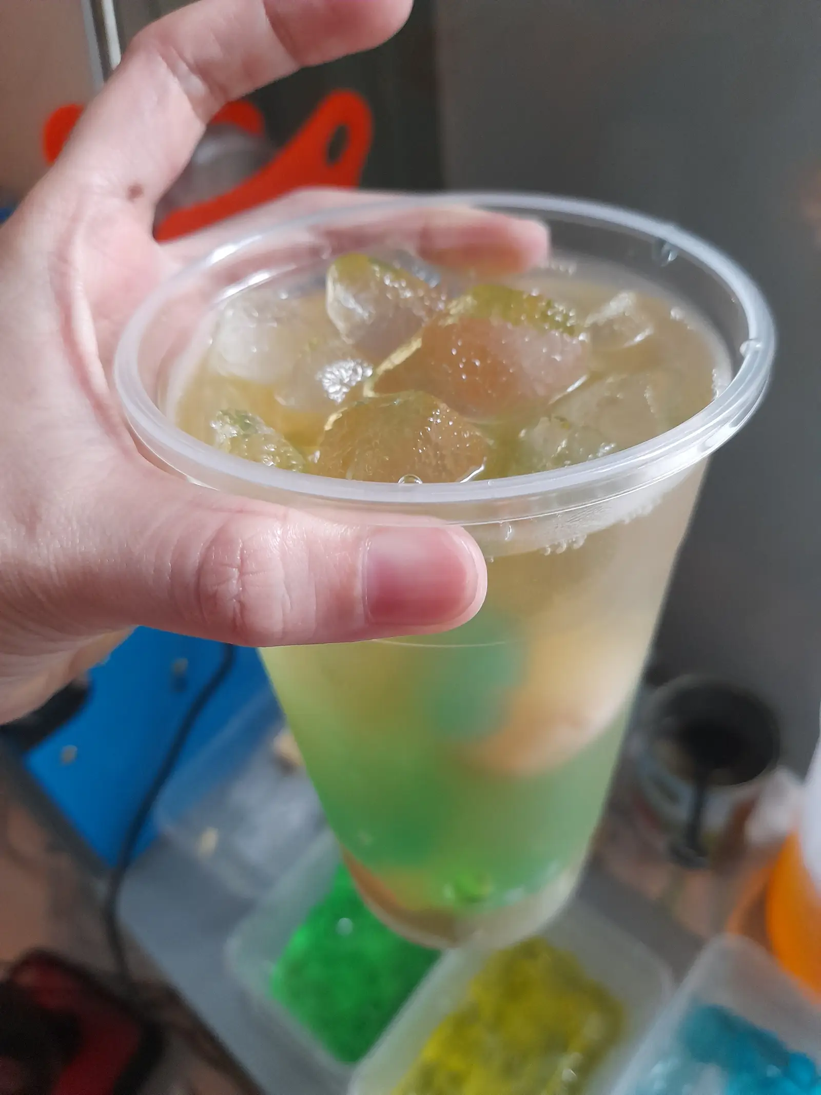 Hình ảnh Trà lài full topping / Full topping jesmine tea