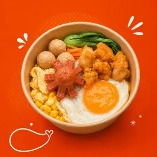 Hình ảnh Mì trộn full topping