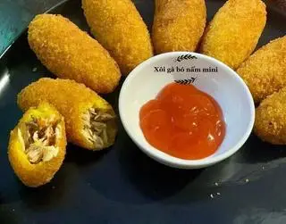 Hình ảnh 2 cái Gà bó xôi mini