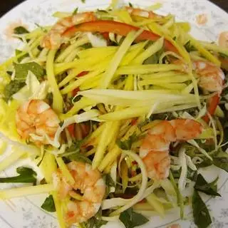 Hình ảnh gỏi xoài hải sản