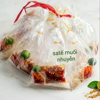 Hình ảnh Sa tế muối nhuyễn 10 bịch