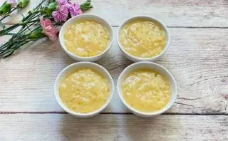 Hình ảnh Chè đậu xanh bột báng vỏ quýt 