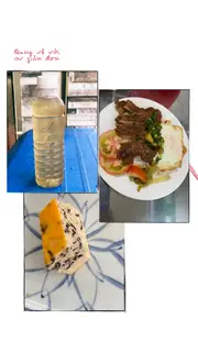Hình ảnh Cơm sườn chả trứng+nước sâm