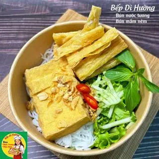 Hình ảnh Bún Nước Tương Chay Giòn Rụm