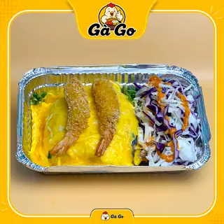 Hình ảnh Cơm Tôm Tempura Phủ Trứng