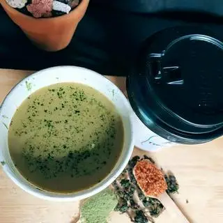 Hình ảnh Trà sữa matcha nóng