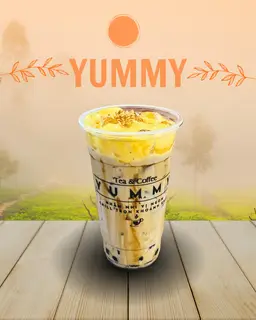 Hình ảnh Trà Sữa Kem Trứng Dừa Nướng (Bestseller)