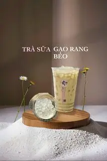 Hình ảnh Trà sữa gạo rang béo