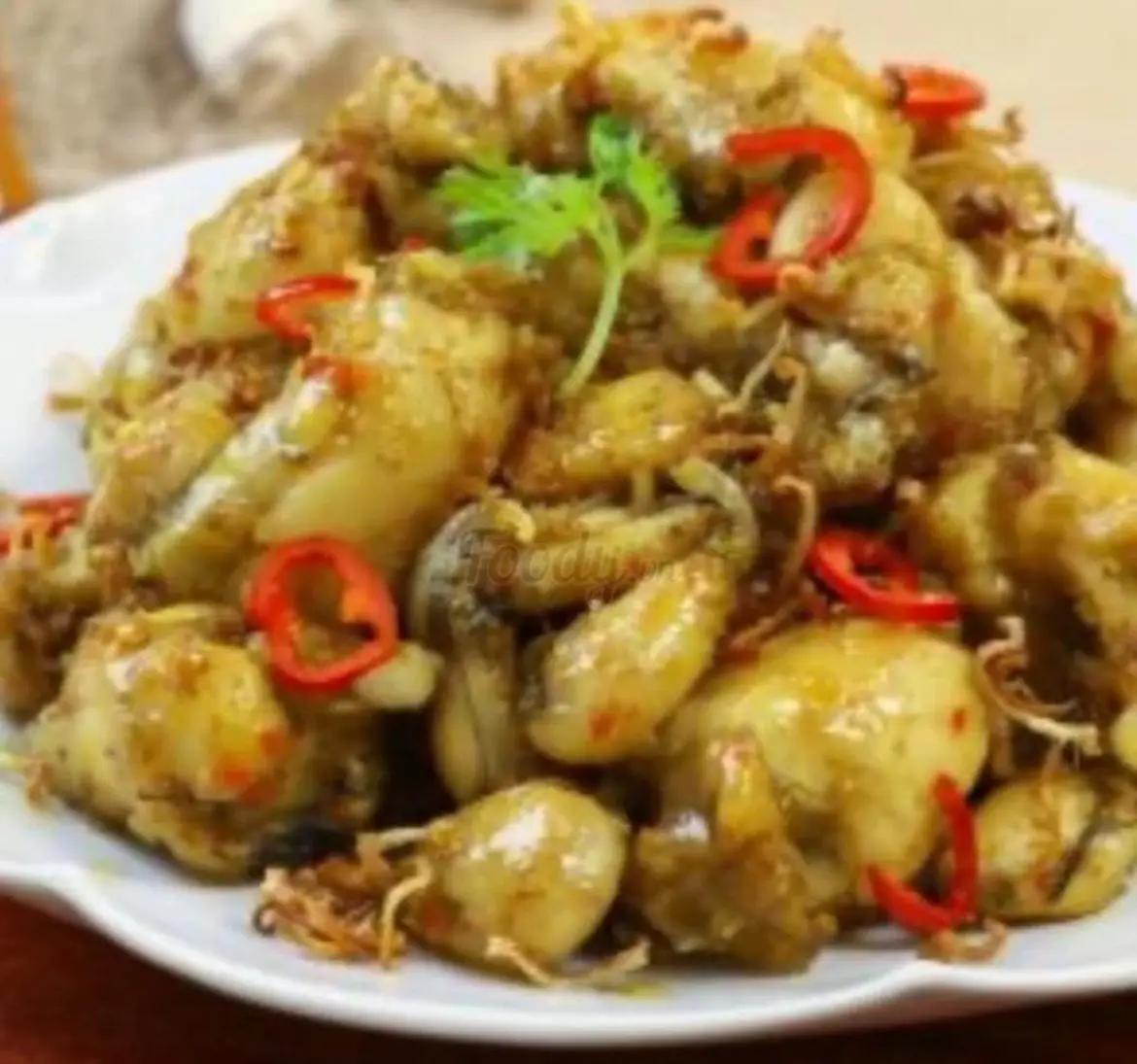 Hình ảnh Ếch xào sả ớt