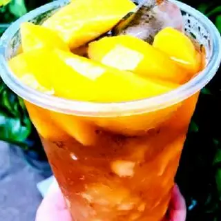 Hình ảnh Trà đào có miếng đào