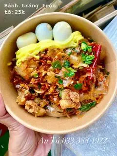 Hình ảnh Bánh tráng trộn tô
