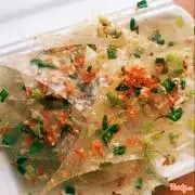 Hình ảnh Bánh tráng mỡ hành trộn sẵn- 1 phần