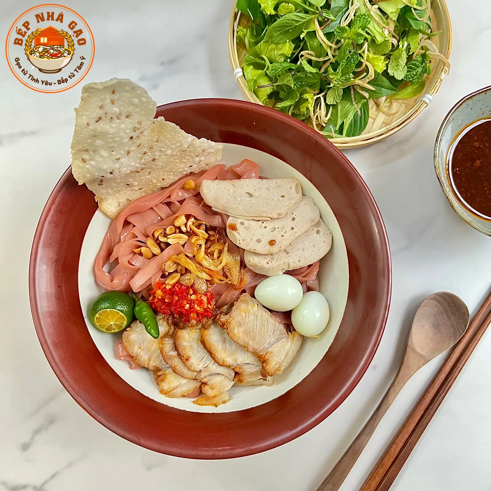 Hình ảnh Mì Quảng Trộn-tặng sữa đậu nành nhỏ