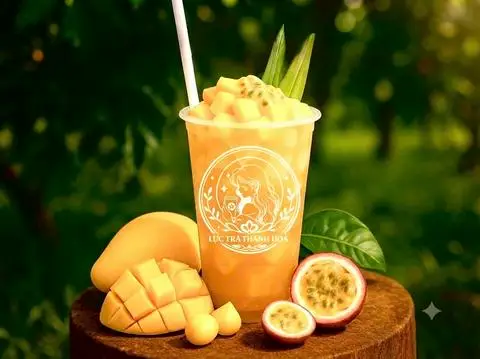 Hình ảnh Trà xoài chanh dây 700ml
