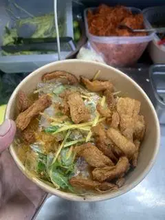 Hình ảnh bánh tráng trộn CHAY