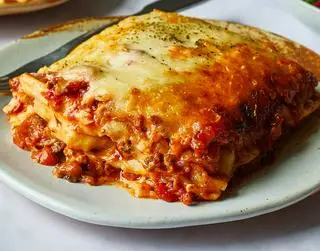 Hình ảnh mỳ lá bỏ lò phô-mai- beef lasagna 