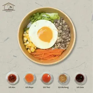 Hình ảnh Cơm trộn cơ bản bò bằm