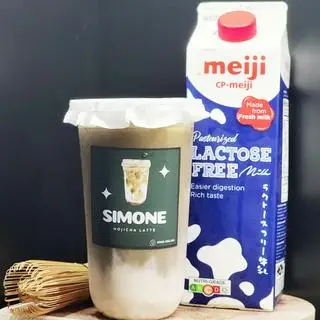 Hình ảnh Hojicha Latte (Sữa Meiji) (Lớn)