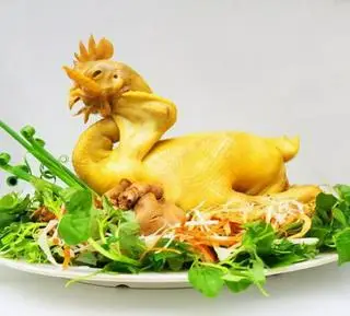 Hình ảnh Combo Gà cúng (lòng, cháo, gỏi)