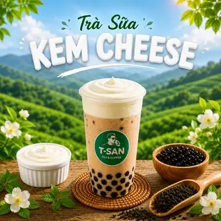 Hình ảnh Trà sữa kem cheese