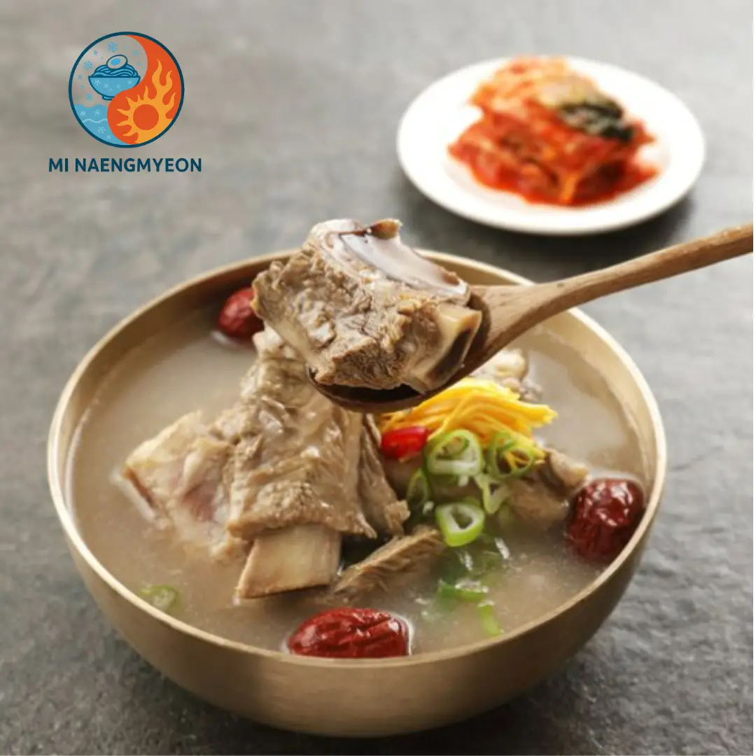 Hình ảnh canh sườn hàn quốc/갈비탕