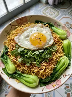 Hình ảnh Mì xào trứng 