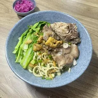 Hình ảnh Mì tươi xương - nước & khô