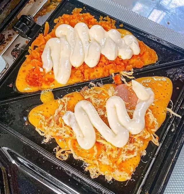 Hình ảnh trứng muối phô mai