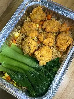Hình ảnh Mì trộn Indomie Gà Popcorn