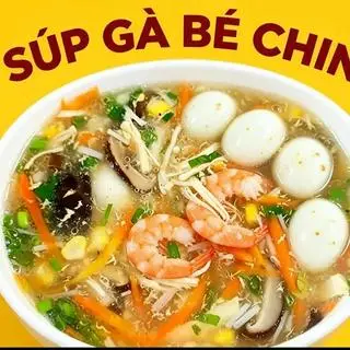 Hình ảnh Súp Gà Nấm+ Tôm+ Trứng Cút