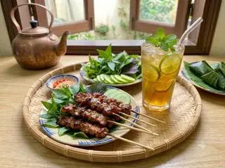 Hình ảnh Thịt Nướng Sả Ngon Ngọt (5 Xiên)