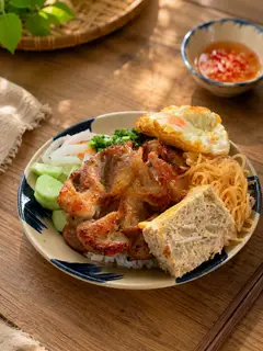 Hình ảnh Cơm tấm sườn đặc biệt (4 món)