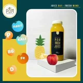 Hình ảnh Nước ép thơm + táo