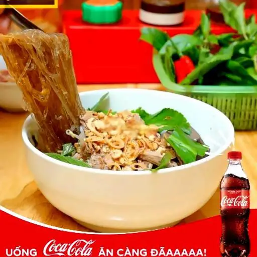 Hình ảnh Miến ngan trộn - coca