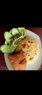 Hình ảnh cơm chiên Dương Châu+ má đùi 