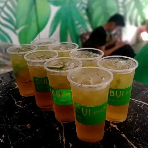 Hình ảnh Trà Quất Lắc Sữa