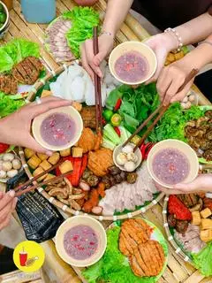 Hình ảnh Bún đậu dồi sụn