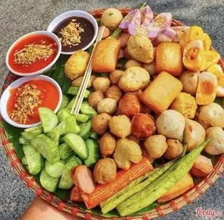 Hình ảnh Cá viên lộn xộn