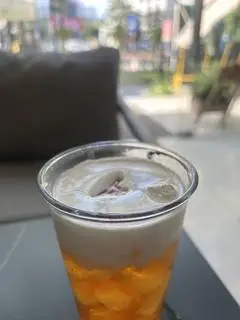 Hình ảnh Trà đào kem cheese