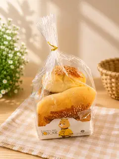 Hình ảnh Túi bánh gấu phomai dừa set 4 cái