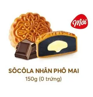 Hình ảnh Bánh Trung Thu Thọ Phát - Socola Nhân Phô Mai