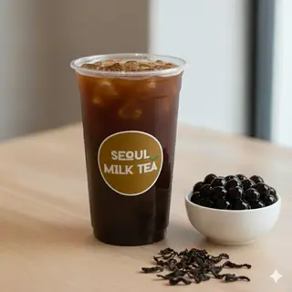 Hình ảnh Hồng trà trân châu