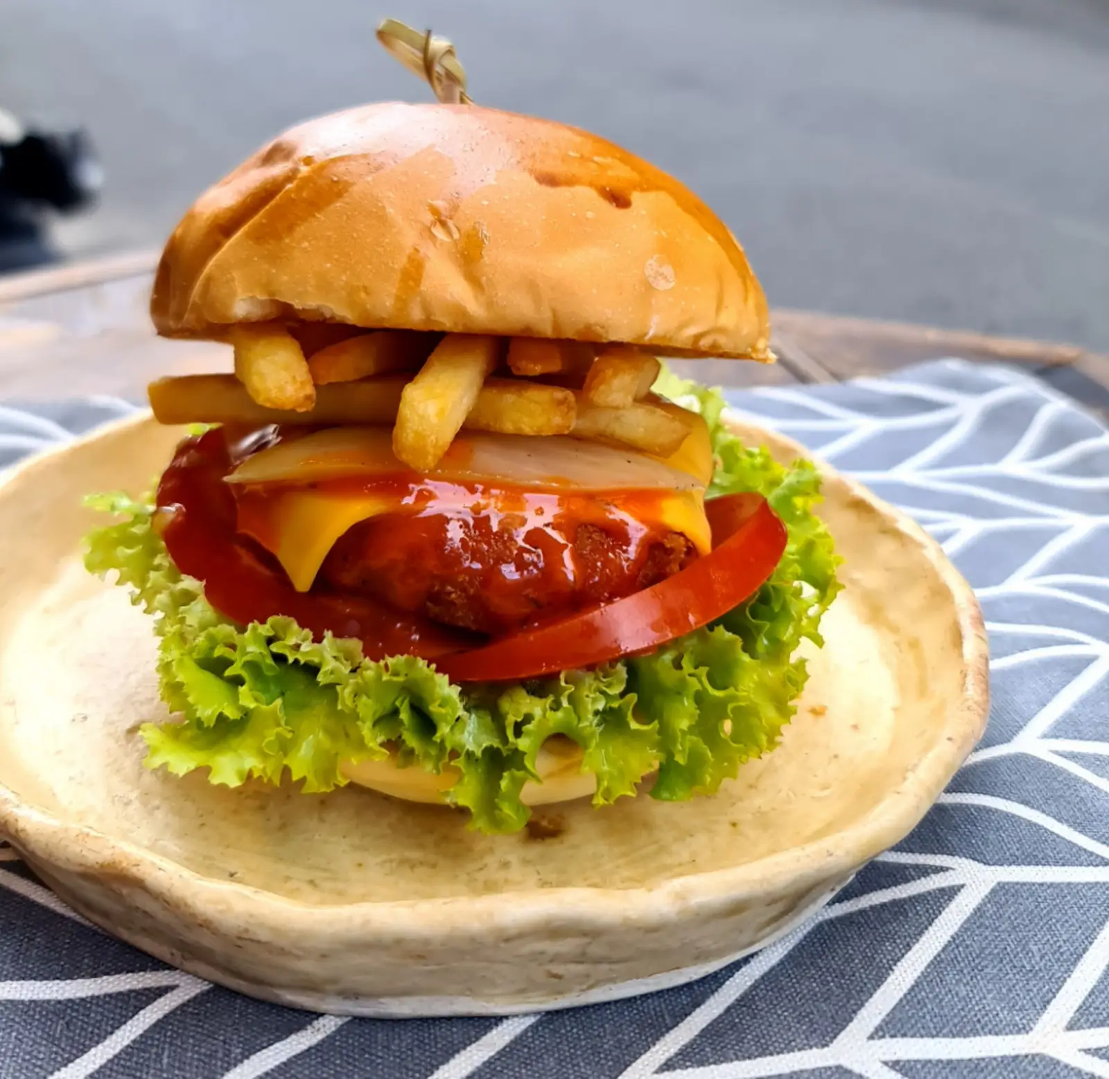 Hình ảnh Burger Tôm