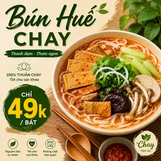 Hình ảnh Bún Huế Chay - vegetarian 