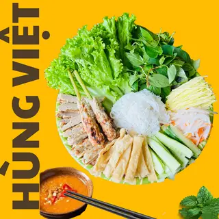 Hình ảnh Mẹt Nem Nướng Đặc Biệt 2 Người Kèm Rau Rừng 