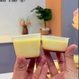Hình ảnh Bánh flan vị truyền thống ( 1hủ) hủ lớn 120ml
