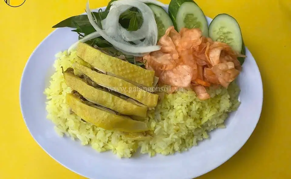 Hình ảnh Cơm gà chặt