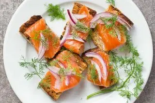 Hình ảnh Cá hồi muối - Salmon gravlax