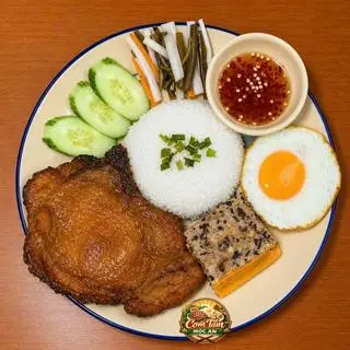 Hình ảnh Cơm Tấm Sườn + Chả + Trứng